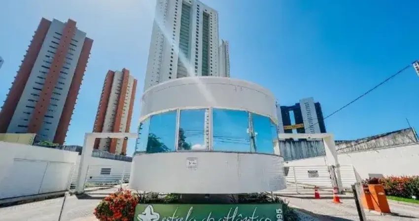 Oferta!! apartamento 2/4 suite mobiliado no cond. clube estrela do atlântico