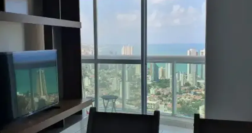 Belíssimo apartamento mobiliado com vista mar no estrela do atlântico
