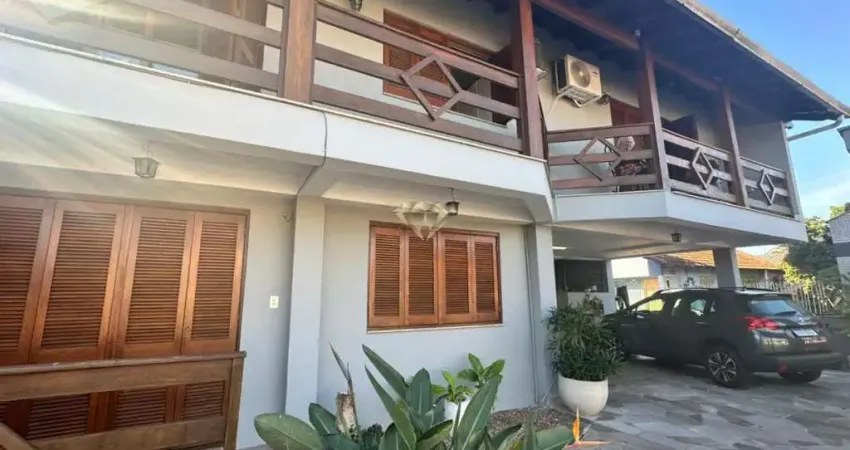 Casa semimobiliada com churrasqueira e varanda no bairro piratini, sapucaia do sul