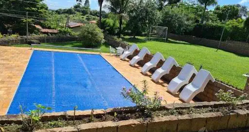 BELÍSSIMA CHÁCARA À VENDA NO CAFEZAL VI, EM ITUPEVA - A/C 500 m², TE 1.760 m², Mobiliada, 06 suítes c/ closet e ar, lazer completo. Estuda permuta.