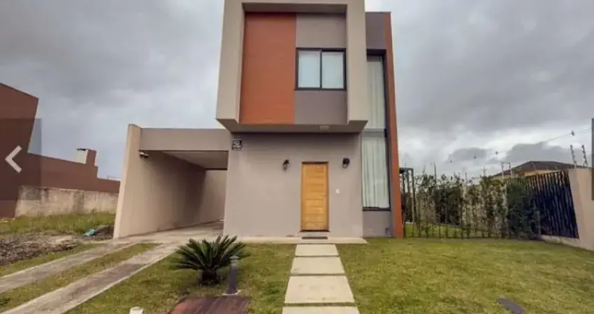 Sobrado em condomínio com suíte e closet em são josé dos pinhais!