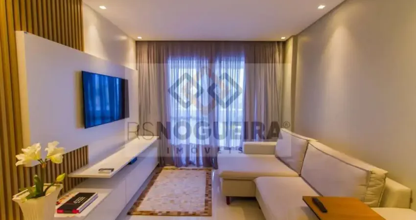 Apartamento mobiliado com 02 suítes para locação no estreito!