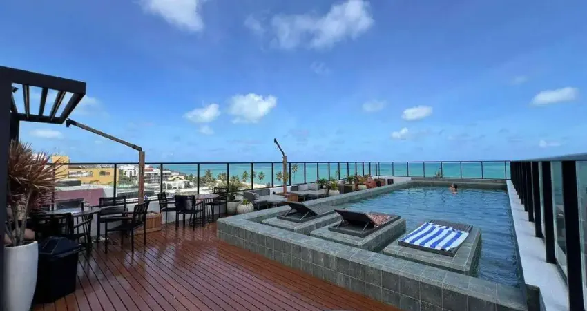Flat com 1 dormitório à venda, 20 m² por R$ 310.000,00 - Jardim Oceania - João Pessoa/PB