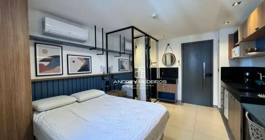Flat com 1 dormitório à venda, 18 m² por r$ 350.000,00 - jardim oceania - joão pessoa/pb