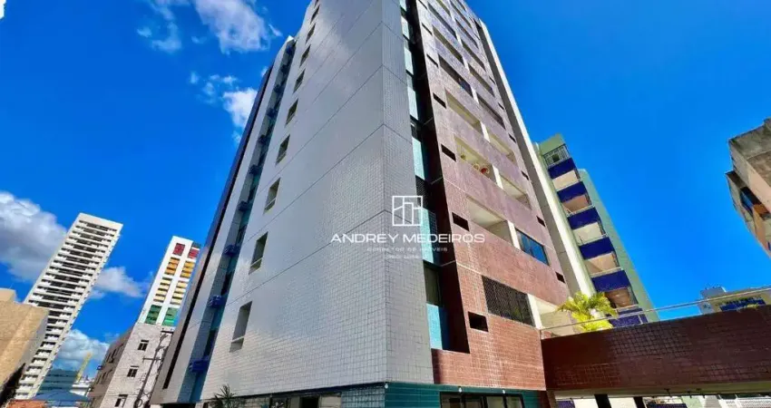 Apartamento com 3 dormitórios à venda, 123 m² por r$ 650.000,00 - manaíra - joão pessoa/pb