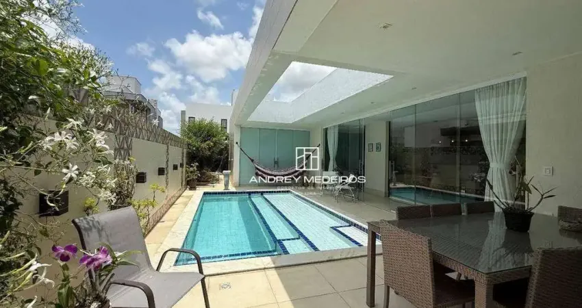 Casa com 3 dormitórios à venda, 219 m² por r$ 1.230.000,00 - alphaville pb - bayeux/pb