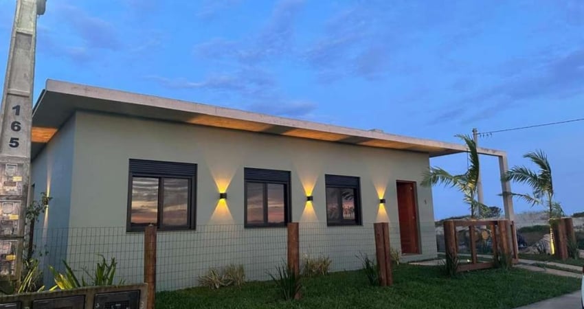 Casa para Venda em Passo de Torres, Praia Azul, 2 dormitórios, 1 suíte, 2 banheiros, 1 vaga