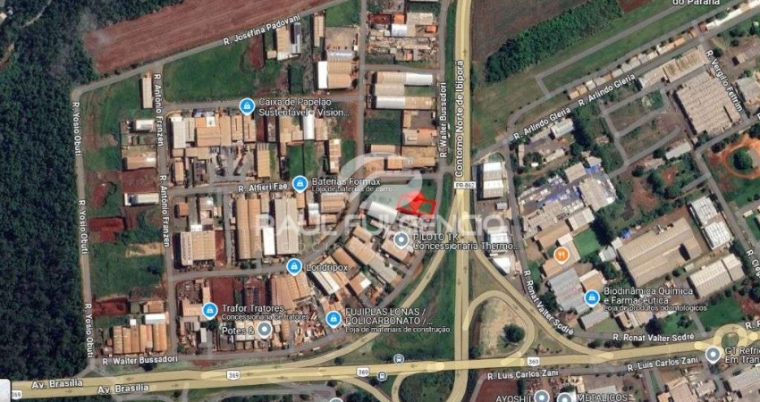 Terreno à venda na Rua Walter Bussadori, 735, Parque Industrial Buena Vista, Londrina