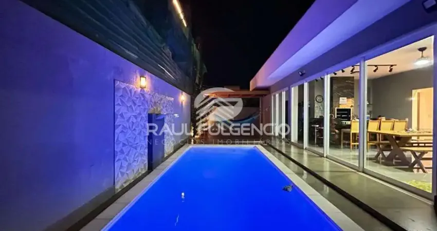 CASA EM CONDOMINIO | SUN LAKE | 3 QUARTOS SENDO 1 SUITE MASTER |