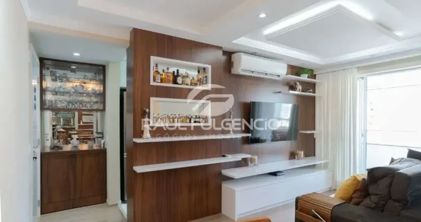 Apartamento no Ed. Cosmopolitan, andar alto, face norte a venda por 695.000 - Gleba Palhano