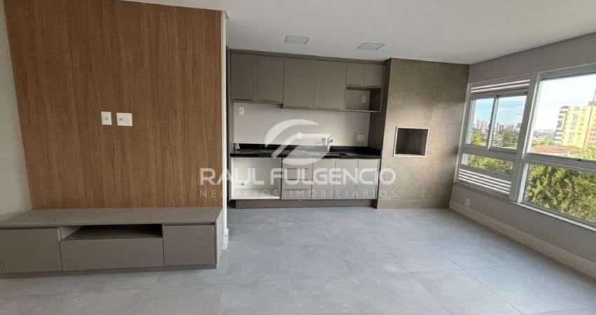 Apartamento novo no Centro, perto da JK e Higienopolis, com dois quartos, churrasqueira e area de lazer completa