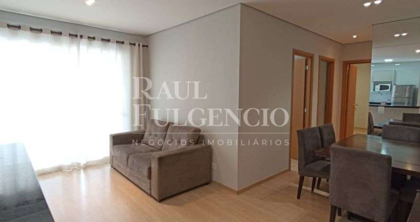 Apartamento semimobiliado Ed. Max Living - Gleba Palhano