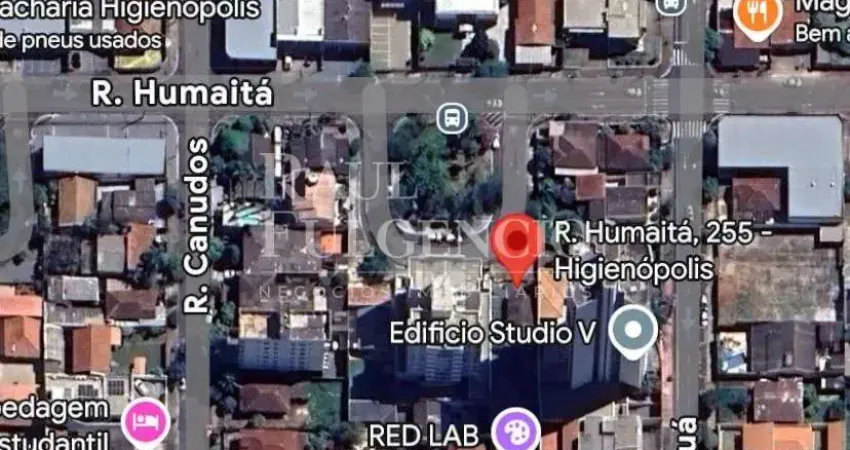 Av humaita | terreno comercial zc-2 | proximo a av higienopolis | local facil de estacionar