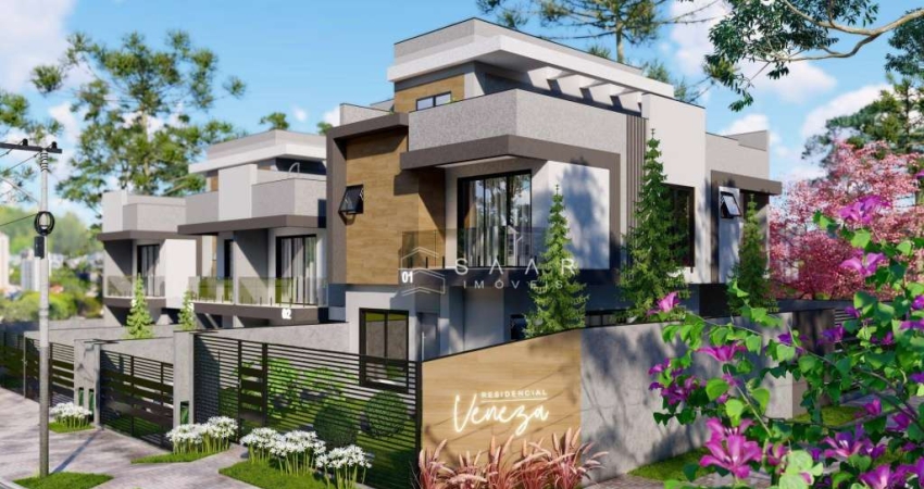 Sobrado com 3 dormitórios à venda, 133 m² por R$ 1.108.560 - Água Verde - Curitiba/PR