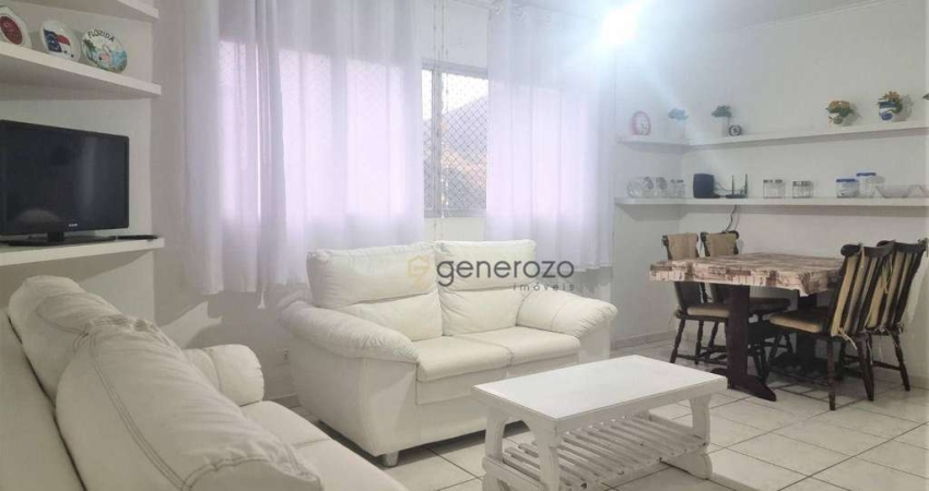 Apartamento a venda em Pitangueiras- Guarujá, 02 dormitórios, com 01 vaga de garagem
