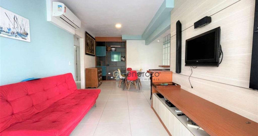 Apartamento para venda na praia de Pitangueiras, 03 dormitórios, sacada gourmet, 02 vagas de garagem e lazer no predio
