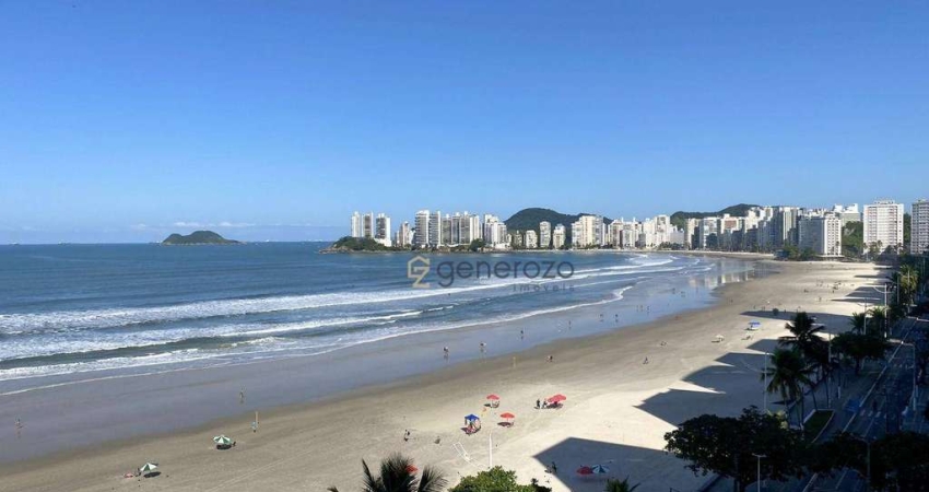 Apartamento frente à praia, 03 suítes, Pitangueiras