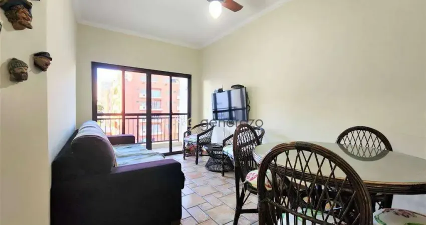 Apartamento para venda na praia das Astúrias, 02 dormitórios, com sacada e 01 vaga de garagem