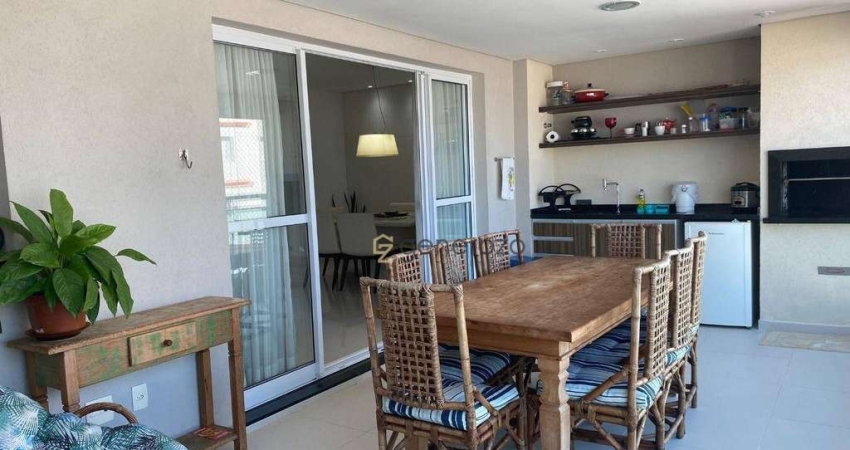 Apartamento para venda na praia das Astúrias, 03 dormitórios, varanda gourmet, 02 vagas de garagem e lazer no prédio