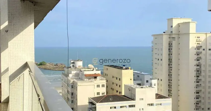 Cobertura á venda na praia das Pitangueiras, 03 dormitórios, 01 vaga de garagem.