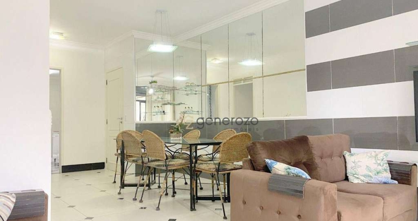 Apartamento na praia das Pitangueiras, 03 dormitórios, 02 vagas, lazer