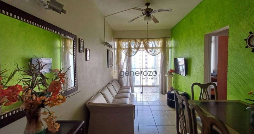 Apartamento á venda na praia das Pitangueiras, 02 dormitórios, 01 quadra da praia
