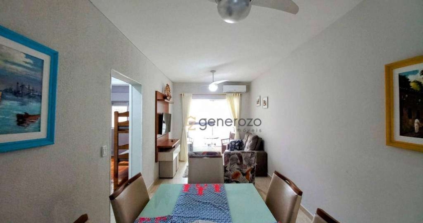 Apartamento com 2 dormitórios à venda, 85 m² por R$ 550.000 - Pitangueiras - Guarujá/SP