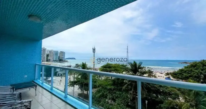 Apartamento com 4 dormitórios à venda, 195 m² por R$ 1.500.000 - Pitangueiras - Guarujá/SP