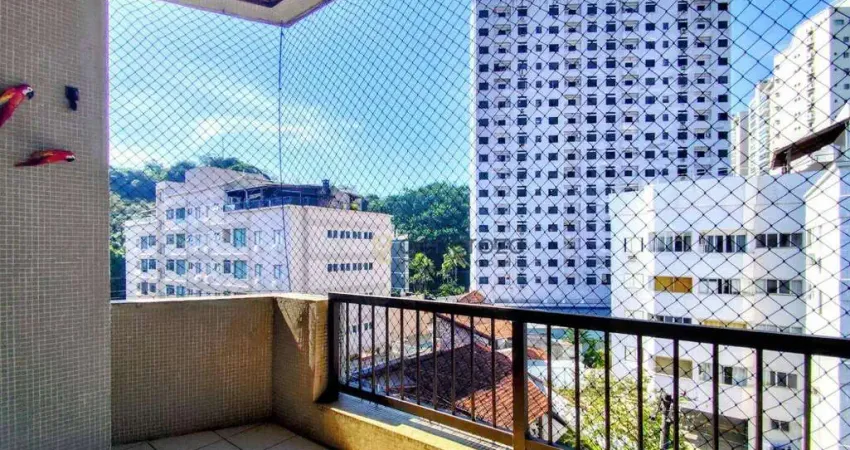 Apartamento com 2 dormitórios à venda, 90 m² por R$ 380.000,00 - Astúrias - Guarujá/SP