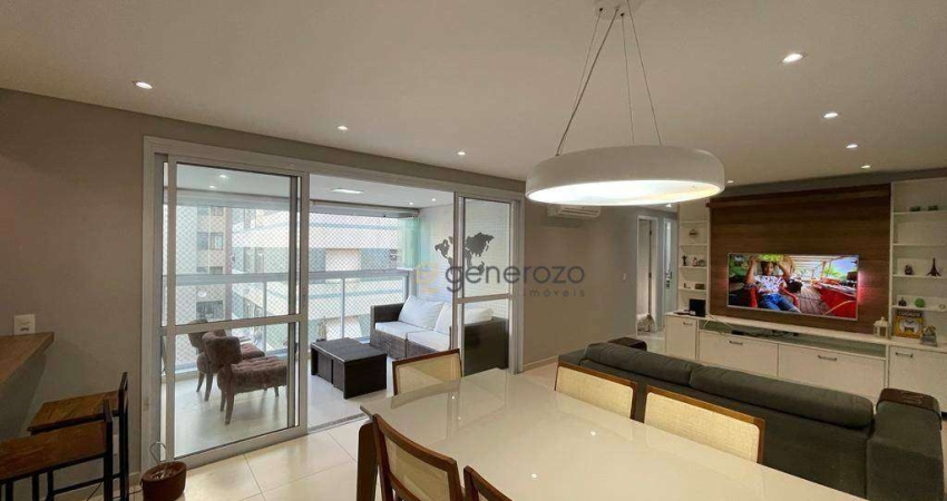 Apartamento com 2 dormitórios à venda, 84 m² por R$ 800.000 - Pitangueiras - Guarujá/SP