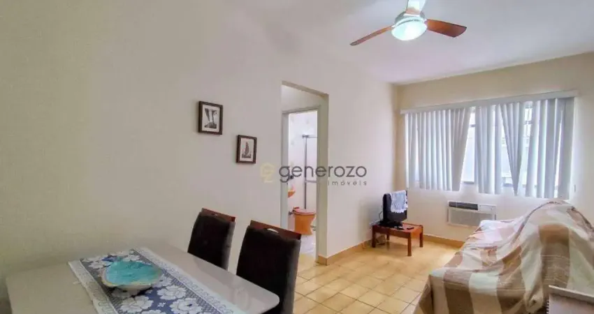 Apartamento á venda na praia da Astúrias, 02 dormitório, 01 vaga de garagem