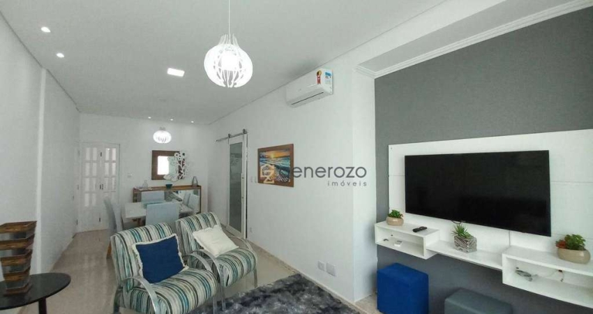 Apartamento com 2 dormitórios à venda, 118 m² por R$ 630.000,00 - Pitangueiras - Guarujá/SP