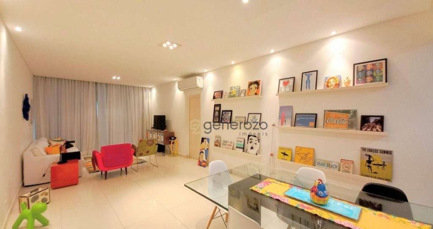 Apartamento frente mar com 3 dormitórios por R$ 1.300.000 - Pitangueiras - Guarujá/SP