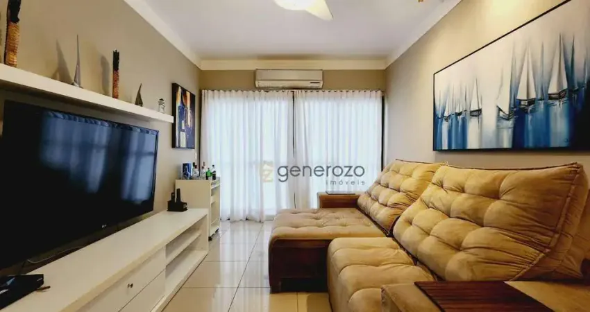 Apartamento a venda na praia das Pitangueiras, 03 dormitórios, 02 vagas de garagem e lazer