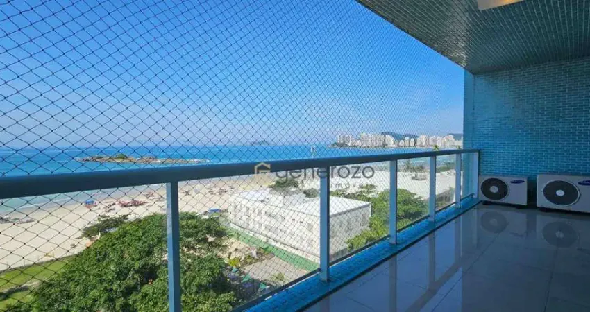 Apartamento com 4 dormitórios à venda, 194 m² por R$ 1.650.000 - Praia das Pitangueiras - Guarujá/SP
