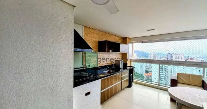 Apartamento com 3 dormitórios à venda, 120 m² por R$ 1.450.000 - Astúrias - Guarujá/SP