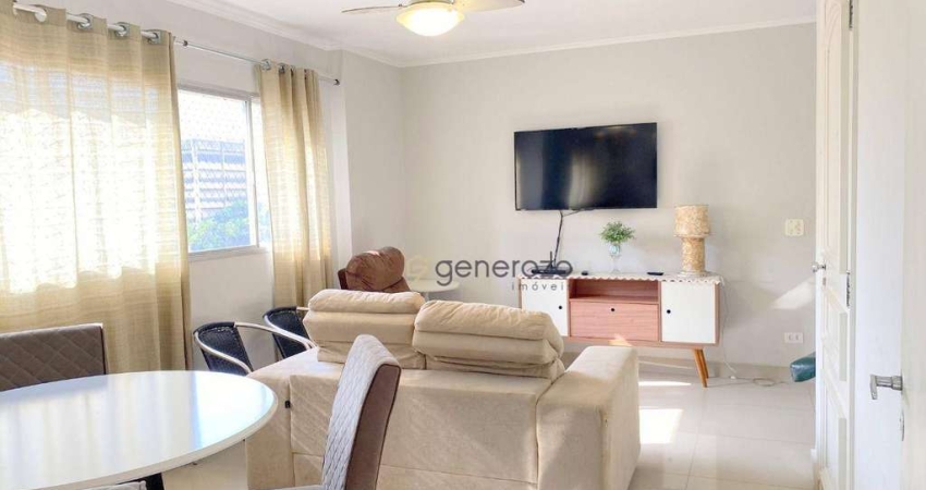 Apartamento na praia das Pitangueiras, 02 dormitórios, 01 vaga, lazer