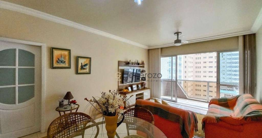 Apartamento com 3 dormitórios à venda, 120 m² por R$ 650.000,00 - Pitangueiras - Guarujá/SP
