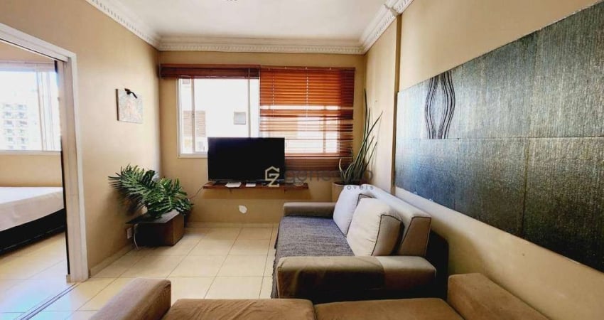 Apartamento com 2 dormitórios à venda, 60 m² por R$ 360.000,00 - Pitangueiras - Guarujá/SP