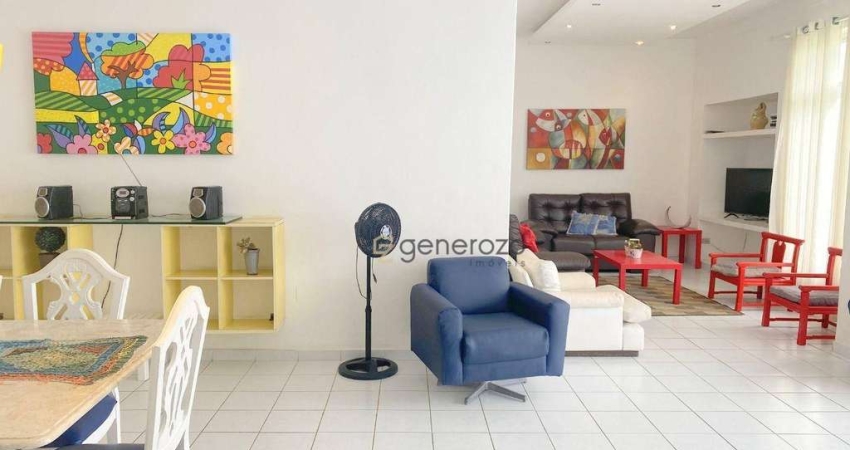 Apartamento à venda com 04 suítes, prédio frente à praia, 01 vaga, Pitangueiras