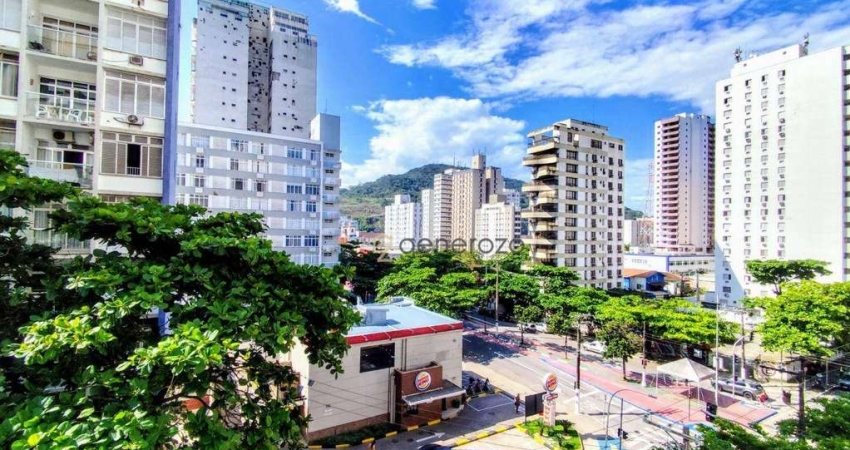 Apartamento na praia de Pitangueiras, 02 dormitórios, 01 vaga