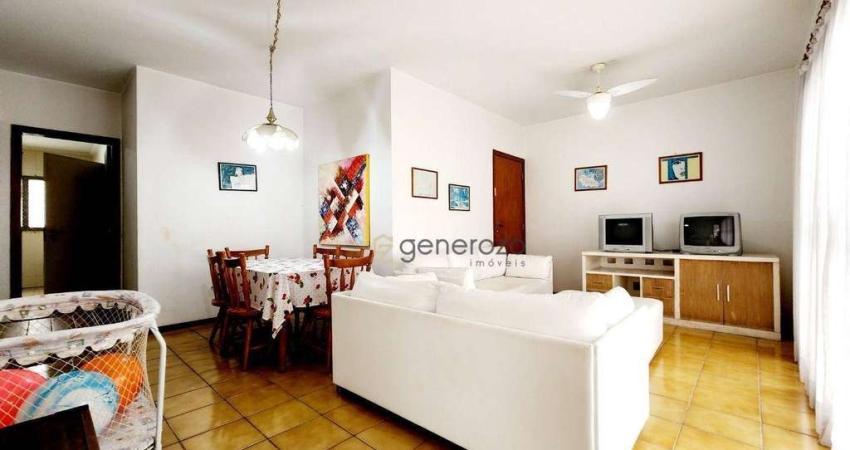 Apartamento a venda na praia das Pitangueiras, 03 dormitórios, com 02 vagas de garagem