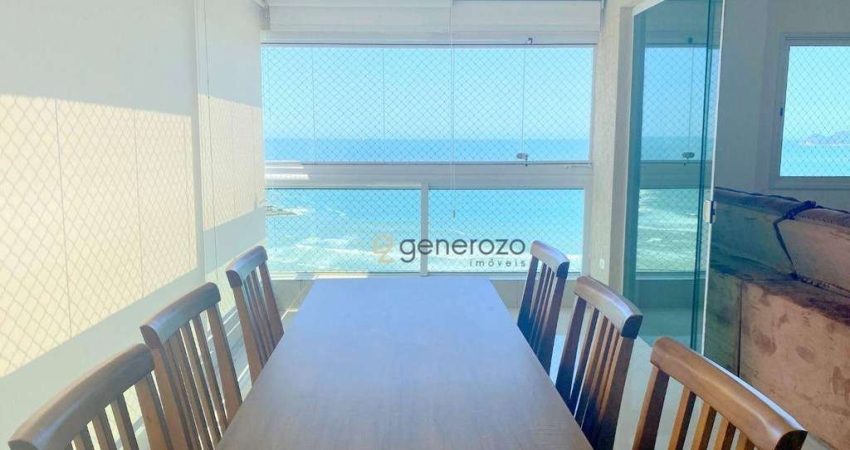 Apartamento na praia das Pitangueiras, varanda gourmet, 03 suítes, 02 vagas, lazer