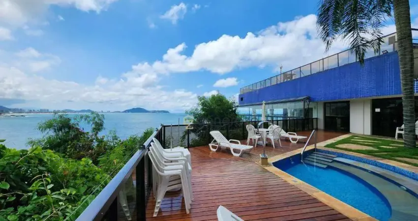 Apartamento a venda na praia das Astúrias, frente ao mar, 03 dormitórios, com 01 vaga e lazer completo
