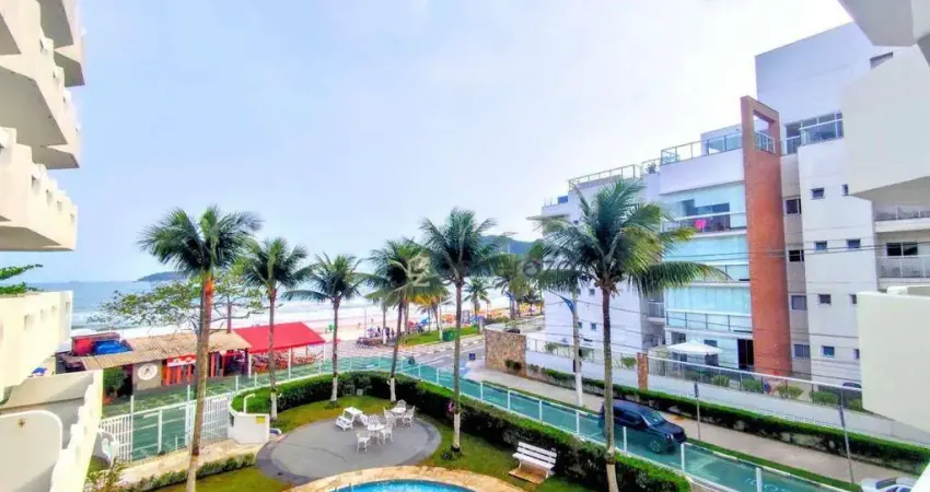 Apartamento à venda frente mar na praia do tombo 02 suítes,02 vagas