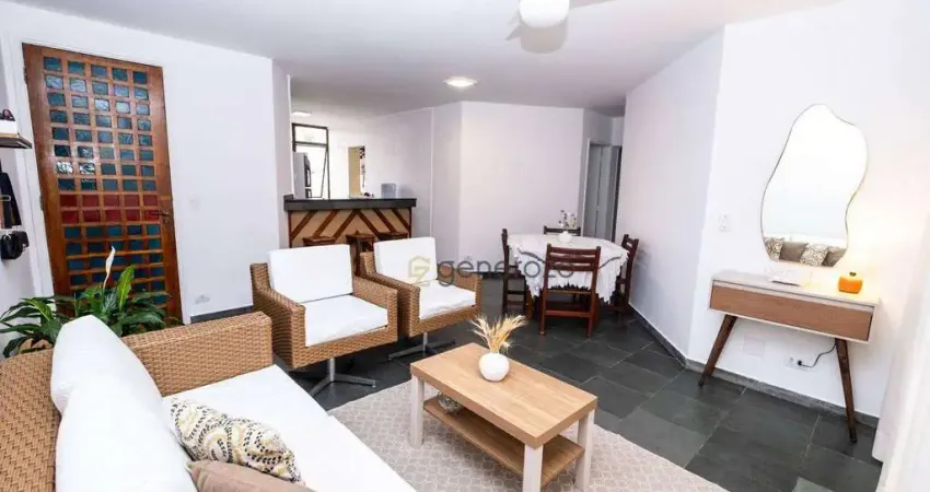 Apartamento a venda na praia da Enseada, 04 dormitórios, com sacada, e 01 vaga de garagem