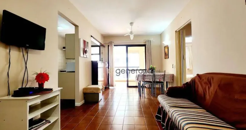Apartamento a venda na praia das Pitangueiras, 02 dormitórios, 02 vagas de garagem e lazer