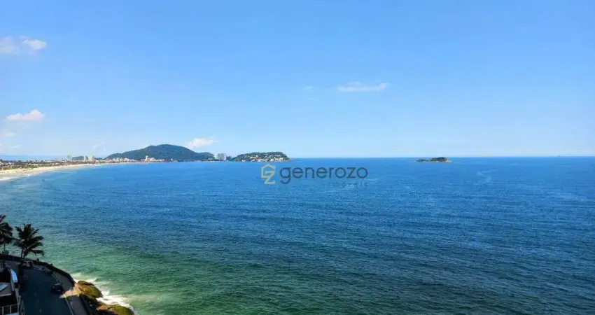 Apartamento com 3 dormitórios à venda, 140 m² por R$ 745.000,00 - Pitangueiras - Guarujá/SP