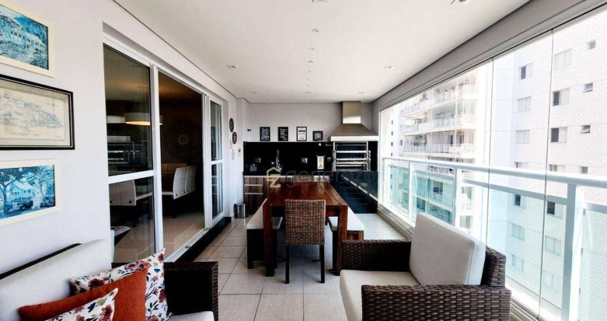 Apartamento a venda na praia das Astúrias, varanda gourmet, 03 dormitórios, com lazer completo