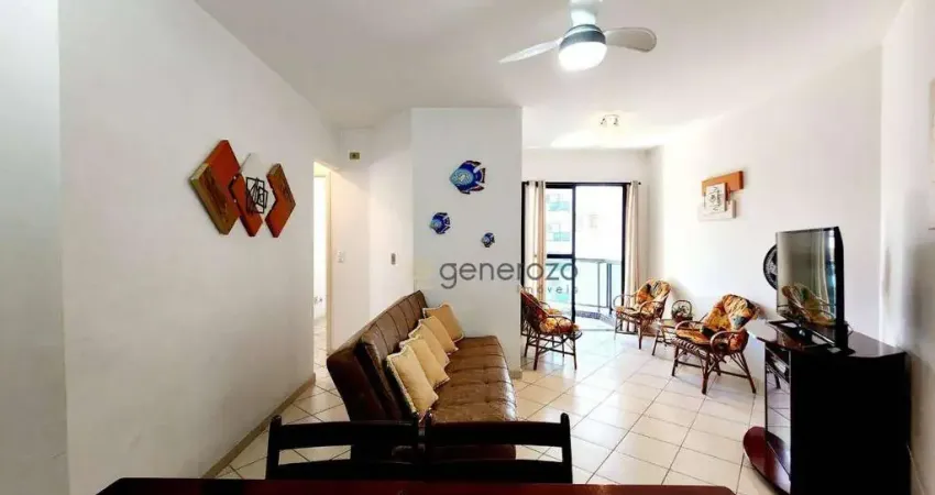 Apartamento a venda na praia das Pitangueiras, 02 dormitórios, 02 vagas de garagem e lazer